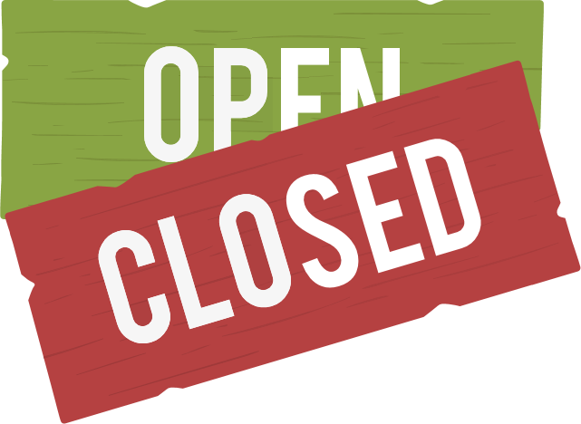 Open closed